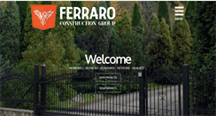Desktop Screenshot of ferraroconstructiongroup.com